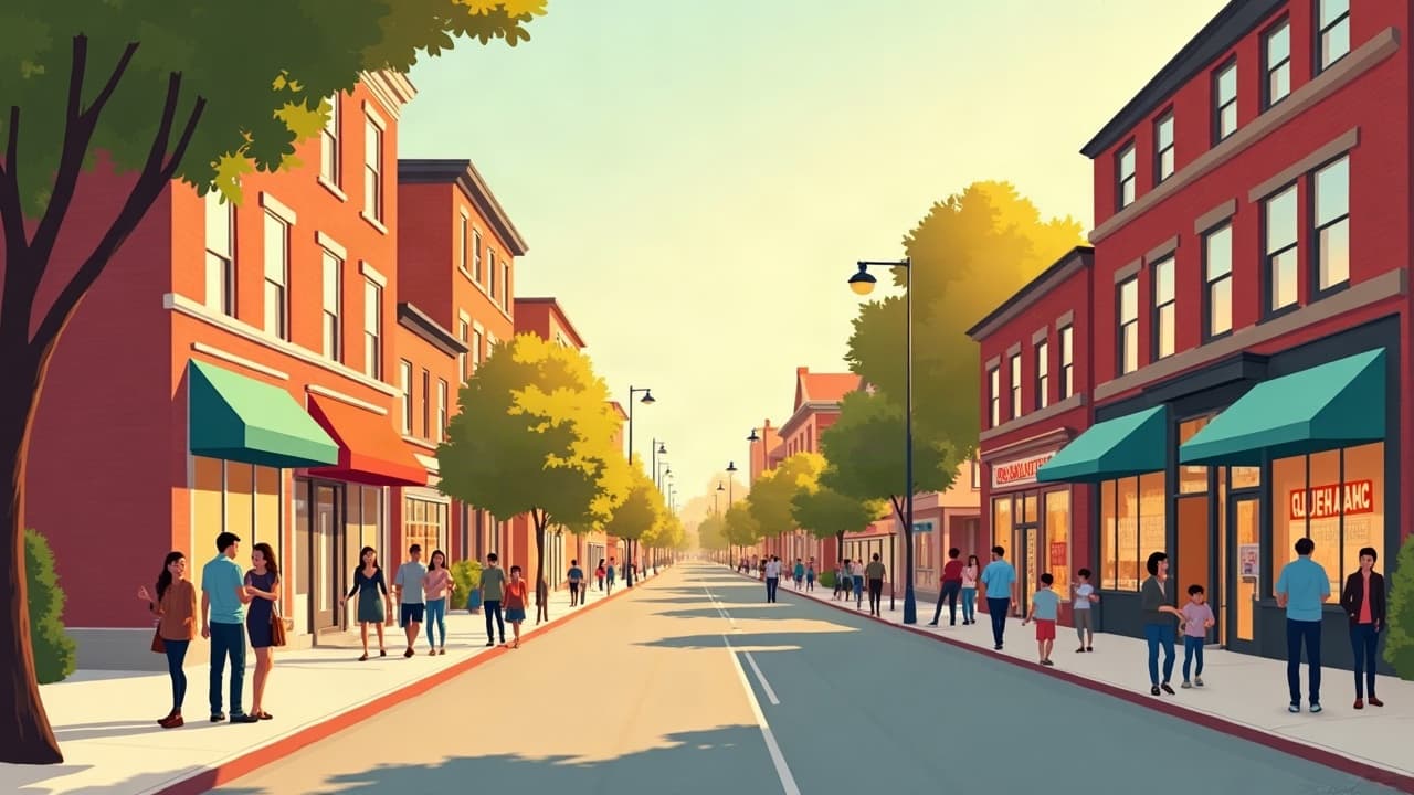 Editorial illustration: Williamsport, PA vs Philadelphia, PA: Which is the Better Place to Live?