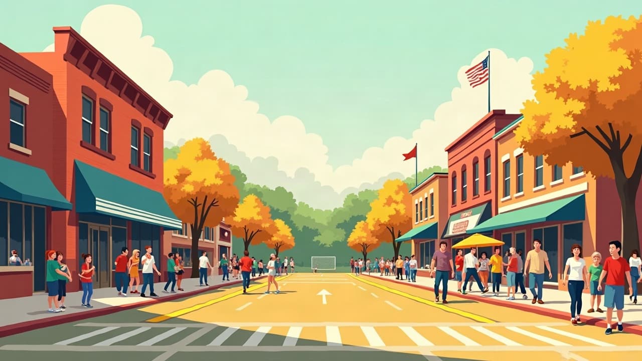 Editorial illustration: Best Lunch Spots in Williamsport