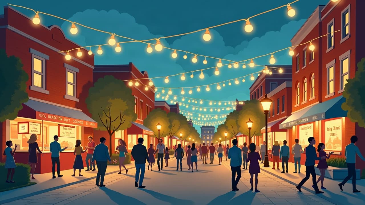 Editorial illustration: Lycoming College plans Season of Light event in Williamsport